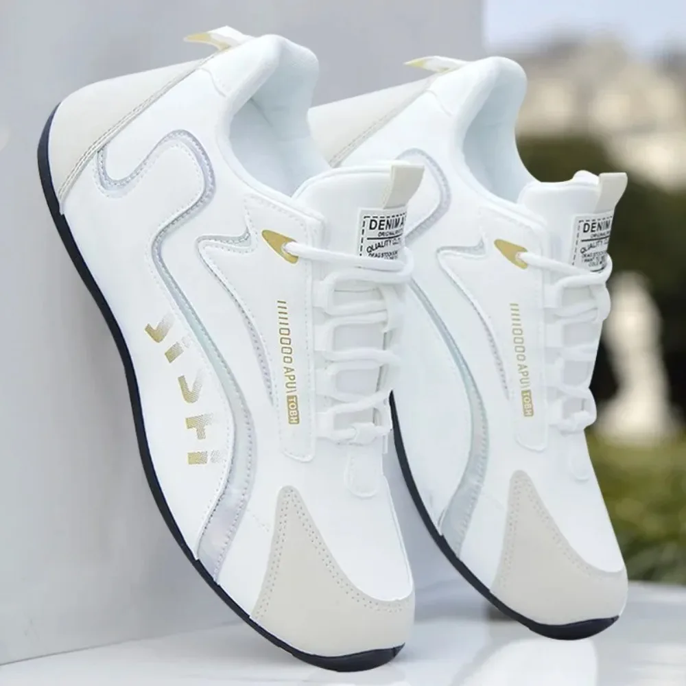 

New Men's Casual Leather Surface Sport Shoes Fashionable Travel Matches All Gender Sports Low-cut up until Ankle Knot Design