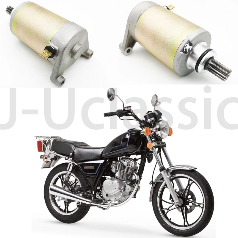 Motorcycle Engine Starter Motor For Suzuki GN125 GS125 EN125 EN GS GN 125cc EN125-2A After-sales spare parts