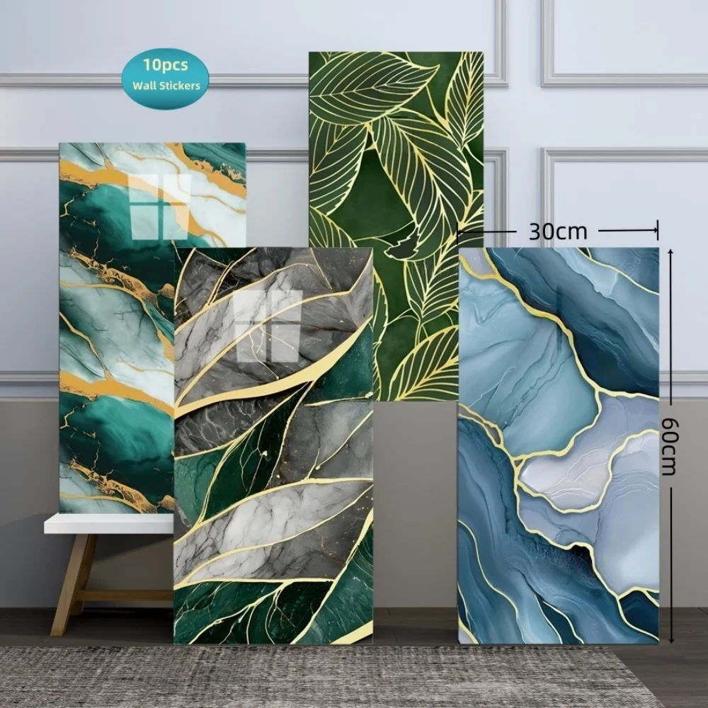 

Living Room Background Decoration Self Adhesive Wall Stickers Peel and Stick Backsplash Imitation Tile Vinyl Sticker for Kitchen