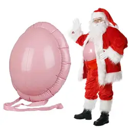 Inflatable Pregnant Belly Fake Beer Belly Christmas Santa Claus Belly for Halloween Cosplay Dress Stage Show Role-playing Props