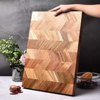 1pc Acacia wood cutting board, rectangular cutting board, high-end kitchen panel fruit chopping board, a great gift item
