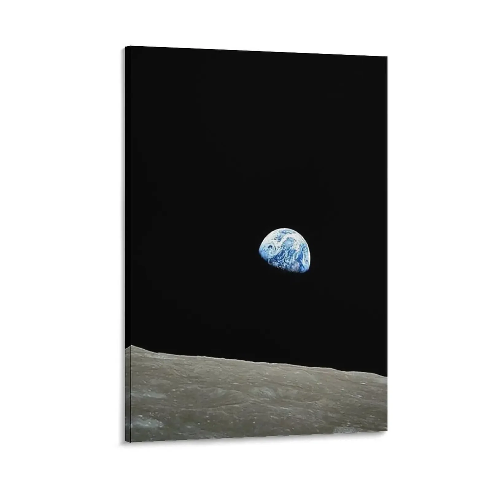 

Apollo 8 Earthrise from the Moon - Photograph Canvas Print Canvas Painting bedrooms decor