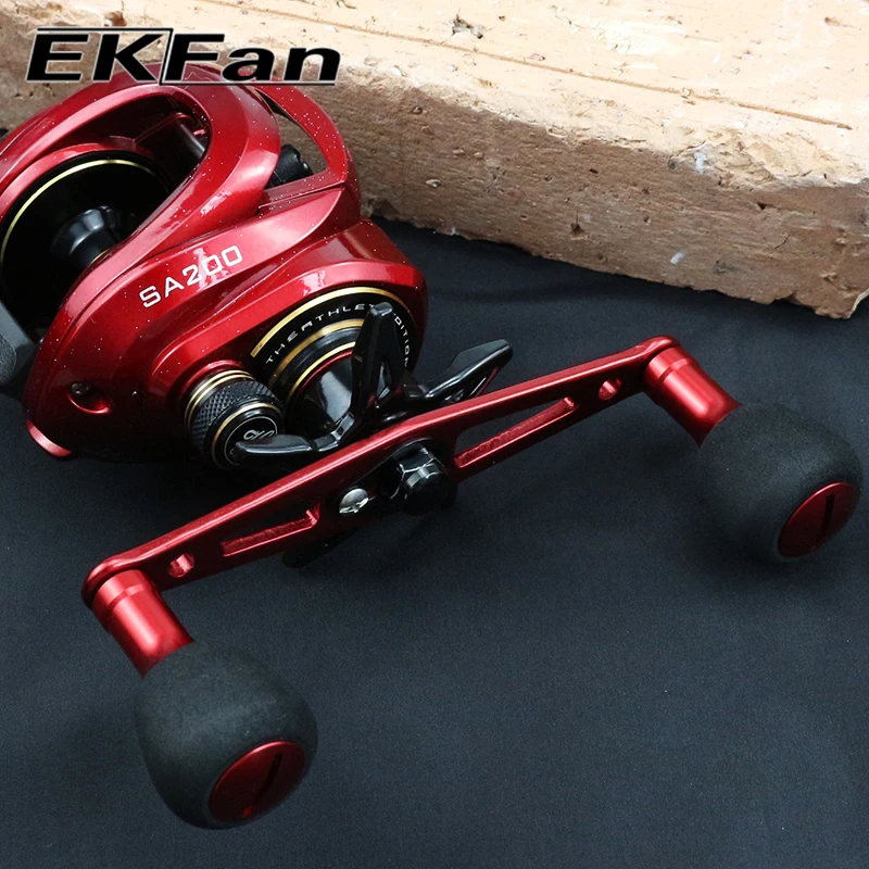 EKFan Fit A/S/D 110mm Aluminiumlegierung Baitcasting Angelrollengriff 8*5/7*4mm Loch Angelzubehör Köderrollen-DIY-Teile – Detail 9