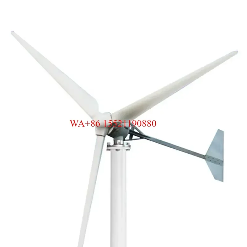 WMWMNU for Rated Wind Speed 10m/s 5kw Horizontal Axis Wind Turbine Off Grid Wind Power System