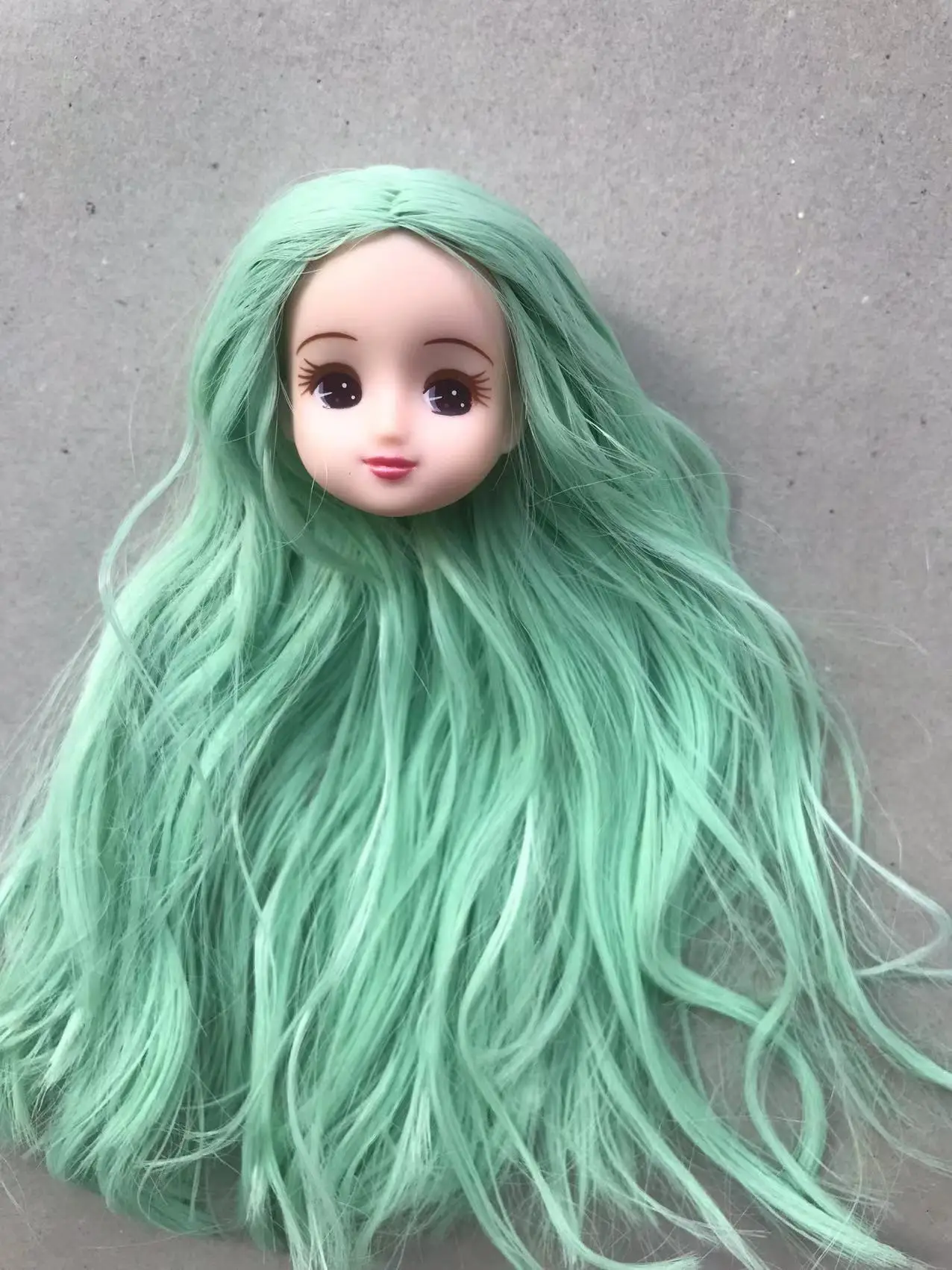 Original Jenny Licca Puppenköpfe, süßes kleines Mädchen, bunte lange Haare, DIY-Puppen-Dressing-Figuren, Mädchen-Geschenke, Spielzeug – Detail 8