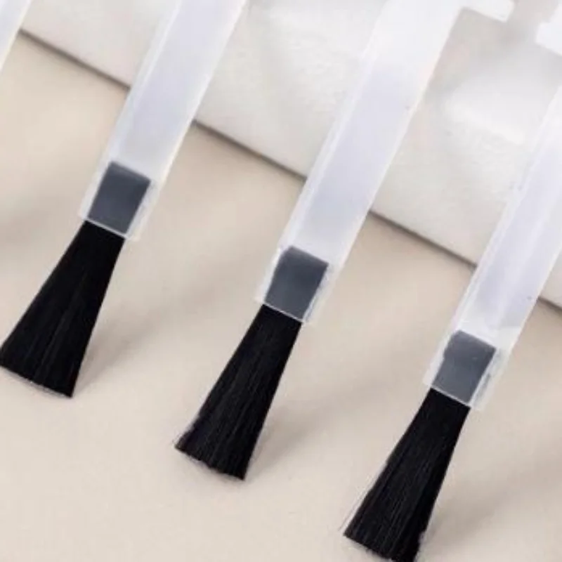 Multi-functional Nail Art Brush Heads Dual-Ended Replaceable With Detachable Wooden Handles - Nail Art Tools Set