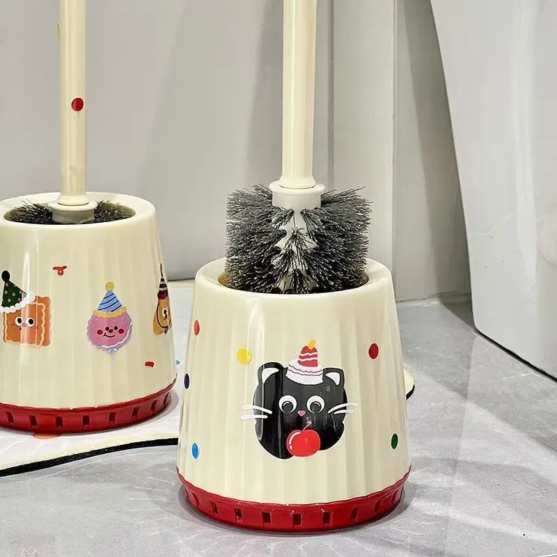 Toilettenbürste für den Haushalt, keine tote Stelle, Toilettenbürste mit langem Griff, spezielle Toilettenbürste