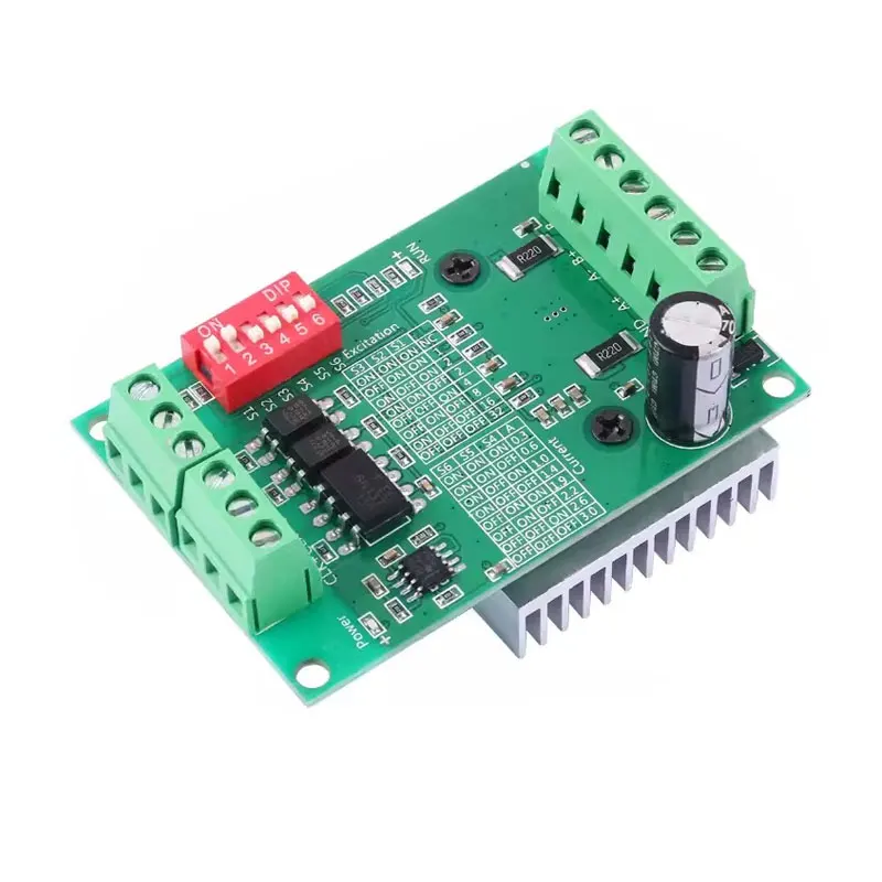 TB6560/TB6600 3.0A Stepper Motor Driver Controller Board 9V-36V CNC Rounter Control Low Voltage Over Heat Current Protection