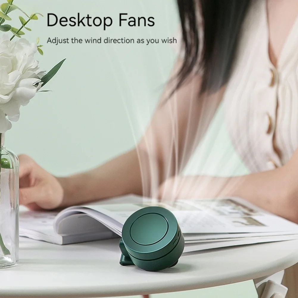 

Mini Handheld Fan with 3 Speeds Portable Fan Rechargeable Personal Body Fan for Outdoor Work Hiking Travel