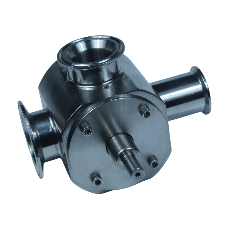 SHENLIN Rotary Valve Stainless paste Filling Machine part SS304 paste filling passage Hopper adopter Cylinder Filler Check Valve