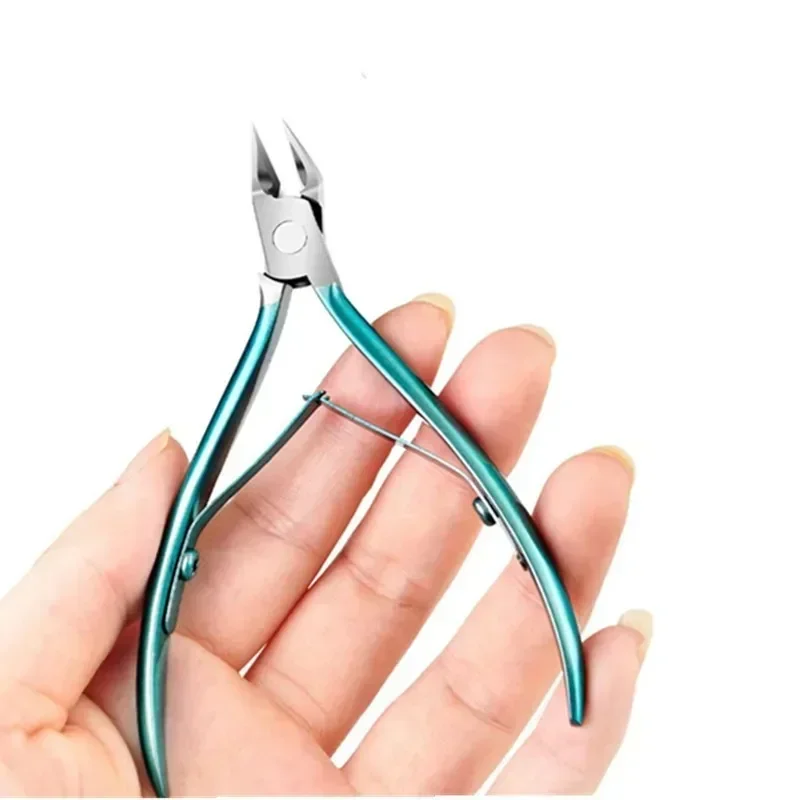 Nail Cutter Profesional Ingrown Toenail Scissors Cuticle Nippers Dead Skin Removal Nail Clipper  Stainless Steel Pedicure Tool