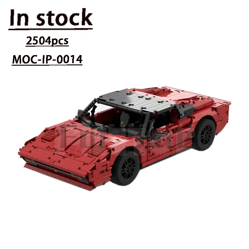 

Известная дизайнерская коллекция IP-0014 Суперкар GTS Static Edition Собранный блок для сращивания Модель 2504 шт. Детский подарок на день рождения