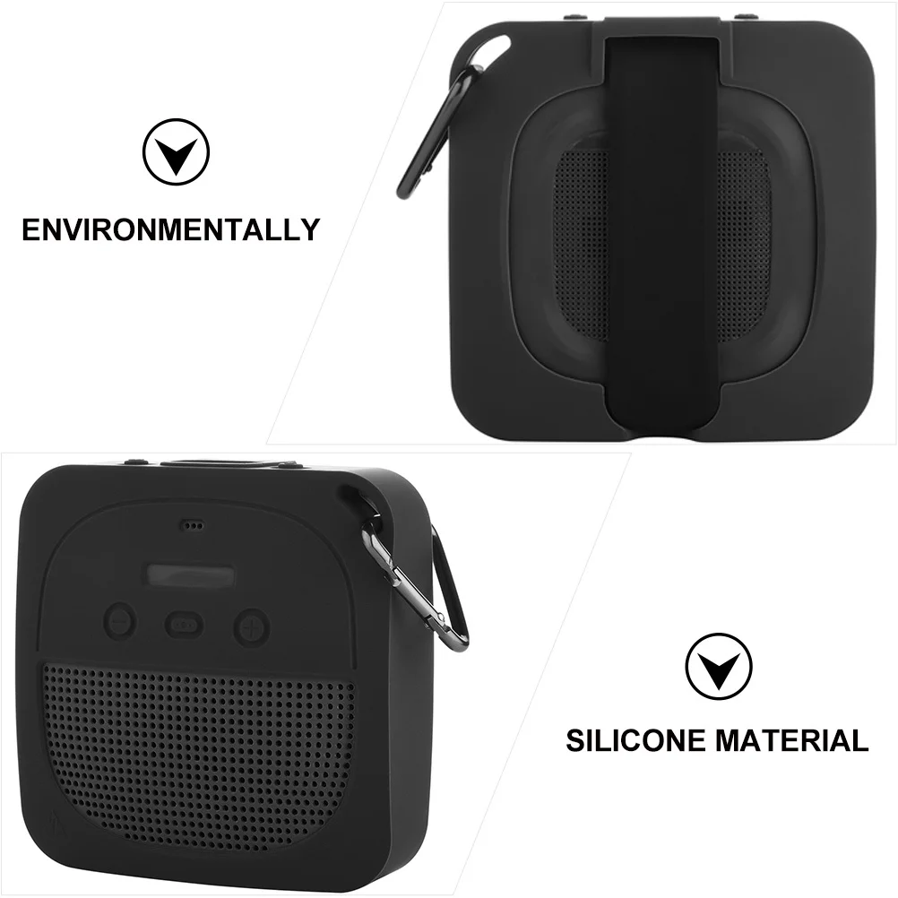 

Silicone Speaker Case Protective Box for Micro Travel Friendly Organizer No Taste Airless Durable Design
