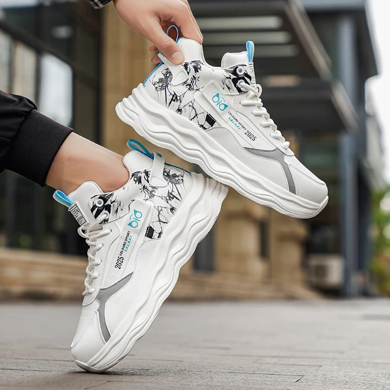 

Fashion Breathable Platform Running Shoes 2026 Men’s Shoes Sneakers Mesh Sport Light Unisex Male Casual Vulcanize Man Shoes