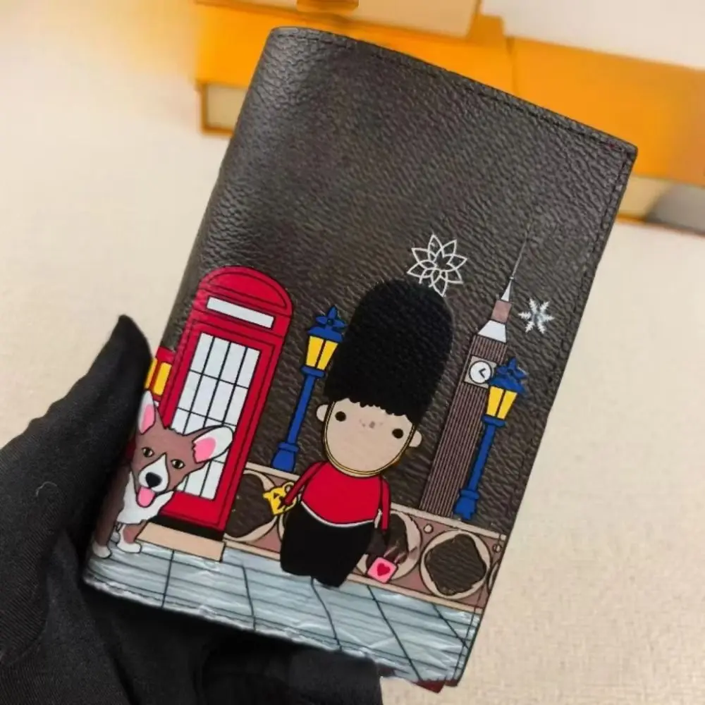 حامل جواز سفر أنيق قابل للتنفس، مقاوم للاهتراء، متعدد الوظائف، حقيبة بطاقات صغيرة مقاومة للماء، حافظة واقية لجواز السفر يوميًا #3