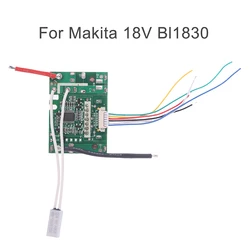 Placa de circuito PCB/LED 18V para Makita 18V Bl1830 Bl1840 Bl1850, herramienta eléctrica, placa de protección de batería de litio