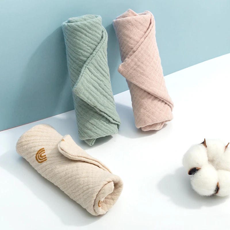 2/5PC Baby Towel Newborn Stuff Muslin Square Towels Infant Newborn Hand Bath Shower Face Towels Soft Cotton Gauze Baby Washcloth