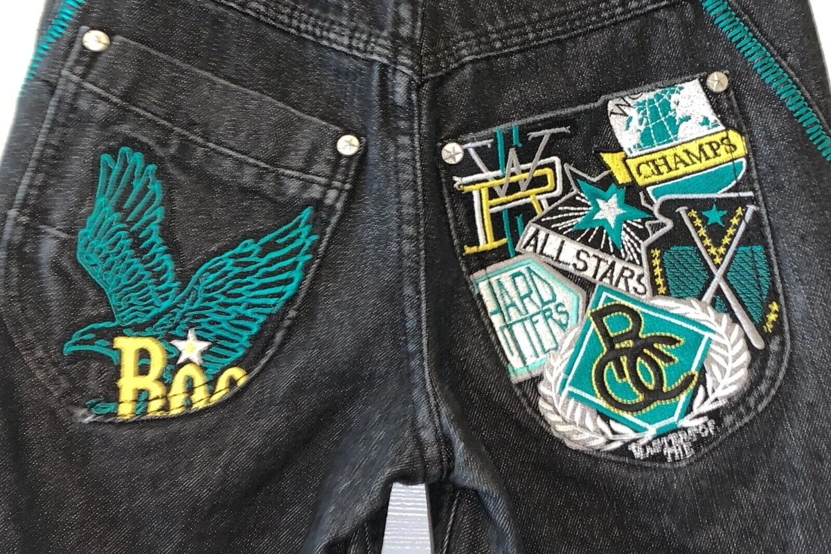 American Rock And Roll Hip-Hop Style Shorts Y2K Heavy Industry Stitching Embroidered Jeans Harajuku Personalized Design Shorts