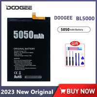 Original Battery for DOOGEE BL5000, High Quality Phone Batteries, Free Tools, New, 5050mAh