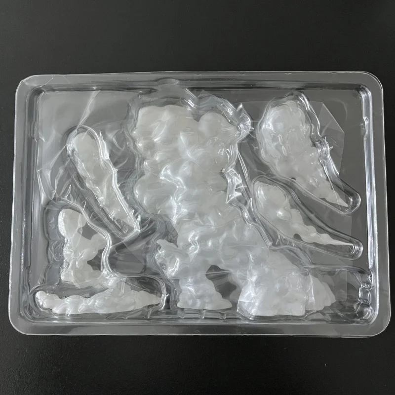 سلسلة جديدة قطعة تأثير الدخان باللون الأبيض. مجموعة شخصيات الرسوم المتحركة نموذج Ko ملحقات التصوير الفوتوغرافي المخصصة