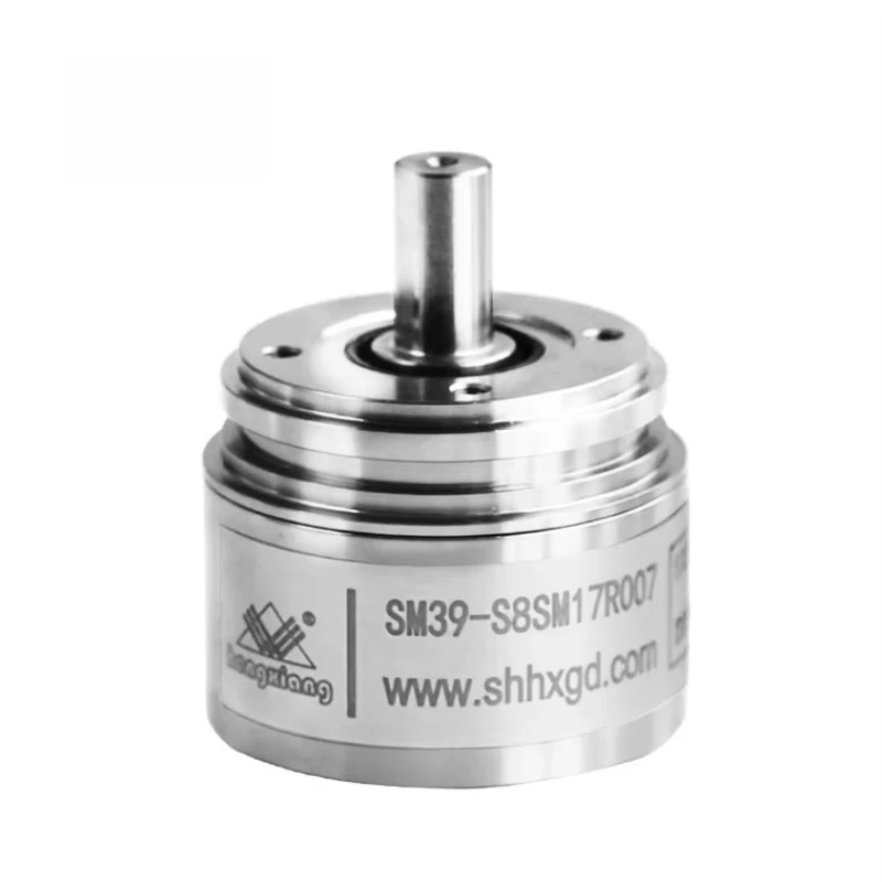 SM39 RS485 IP65 8mm Single-turn Multi-turn Solid Shaft Optical BISS C/SSI Communication Screw Absolute Encoder