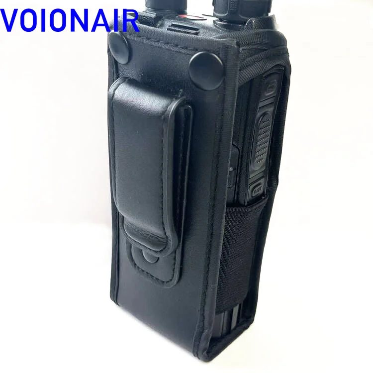 VOIONAIR Soft PU Leather Carrying Case For Airbus Eads Two Way Radio THR9 THR9I