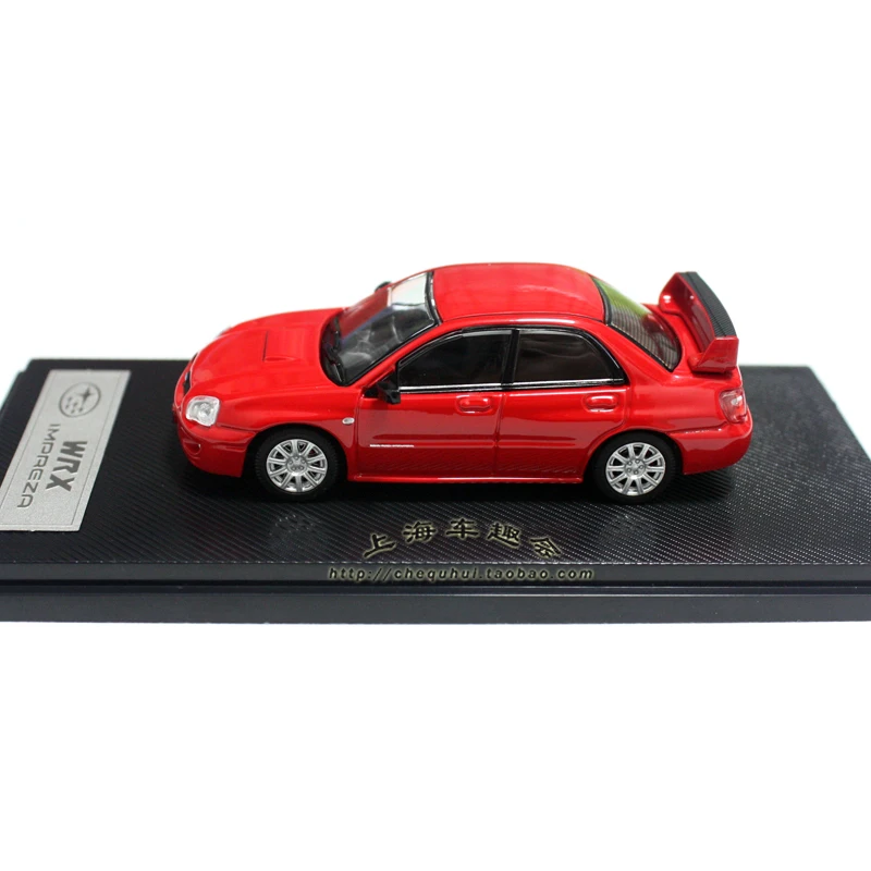 Model samochodu Subaru IMPREZA WRX z odlewu stopu w skali 1:64, kolekcjonerski, zabawka, prezent, pamiątka, ozdoba do ekspozycji