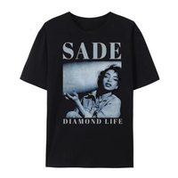 Sade Adu Diamond Life Vintage T-Shirt 2025 Men's Women's T-Shirt Summer Vintage Fashion Streetwear Harajuku Top Oversize Tee