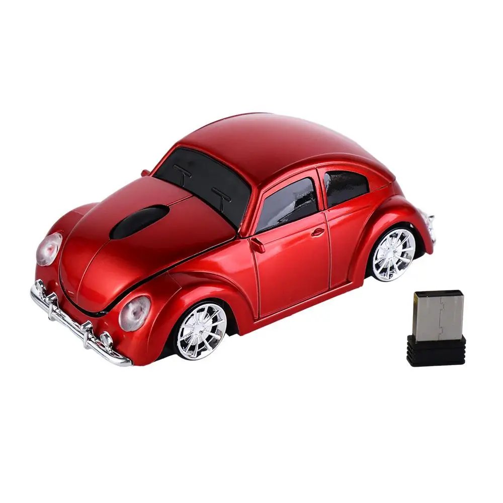 

Car Shape Wireless Mouse with Receiver Wireless Ergonomic 2.4GHz Mouse AAA Batteries Power 1000DPI Computer Mouse For PC Laptop