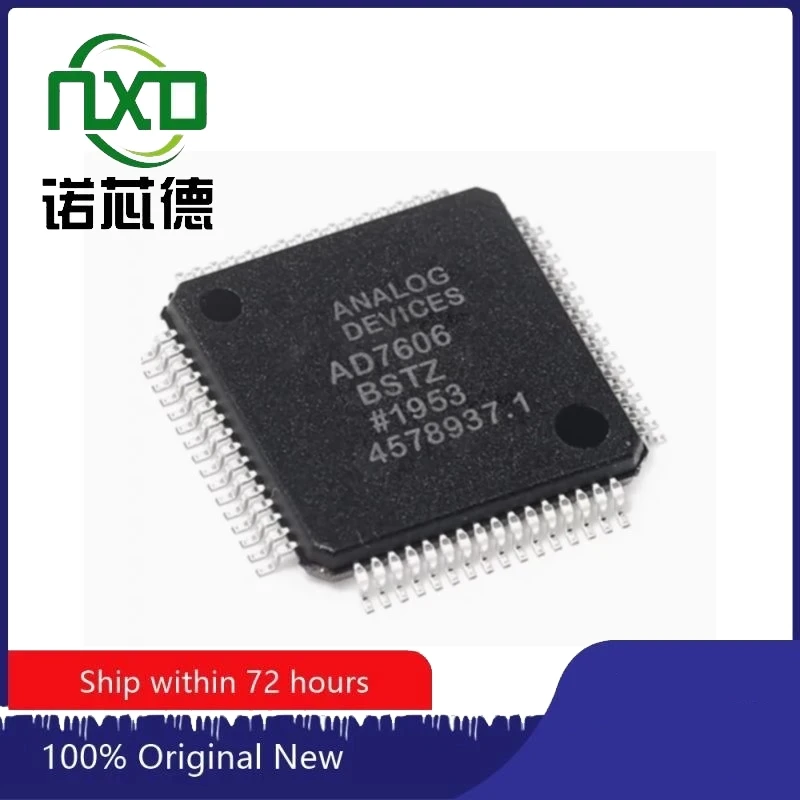 5PCS/LOT AD7607BSTZ ADI LQFP-64 analog-to-digital converter chip is original and genuine, and there is a large amount of stock.