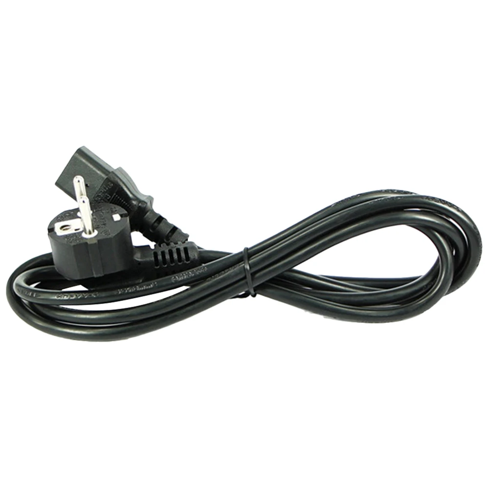 

Power Cord Plug Cords Monitor Cooker Cable Electric Copper Hot Pot Computer 3 Pin EU Standard Cables PC