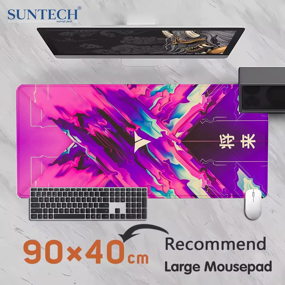 

Mouse pad large Mousepad 400X900 PC Computer Keyboard XXL Desk mat offices Extended Cyberpunk Style Gaming mats