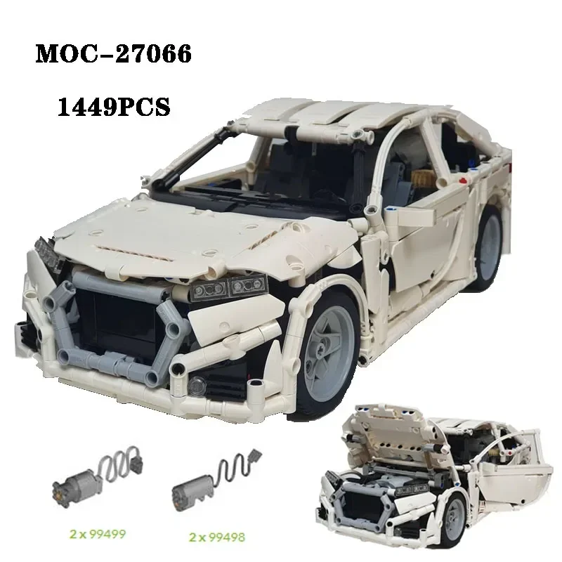 

Classic building block MOC-27066 compact version sports car with high difficulty splicing parts adult and children's toy gifts