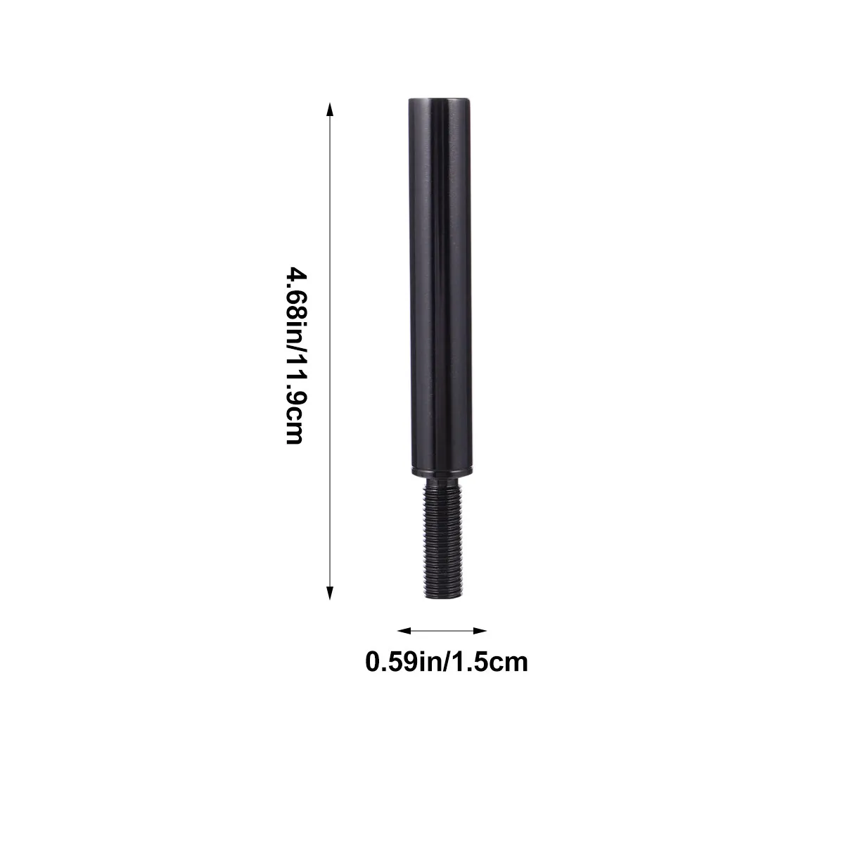 1Pcs Manual Transmission Gear Lever Extender Universal Car Shifter Knob Extension with Multiple Length Rods Easy Install Smooth