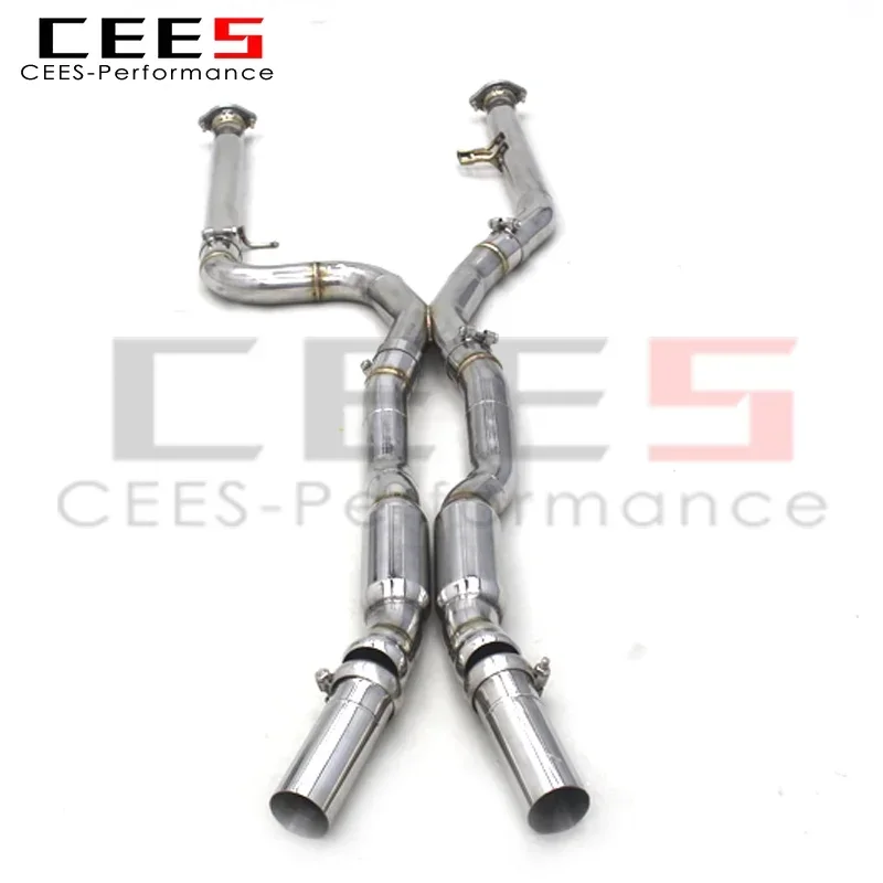 CEES Equal Length Midpipe for BMW M3/M4 G80/G82 3.0T 2020-2025 Performance Stainless Steel Exhaust Pipes Car Exhaust Systems