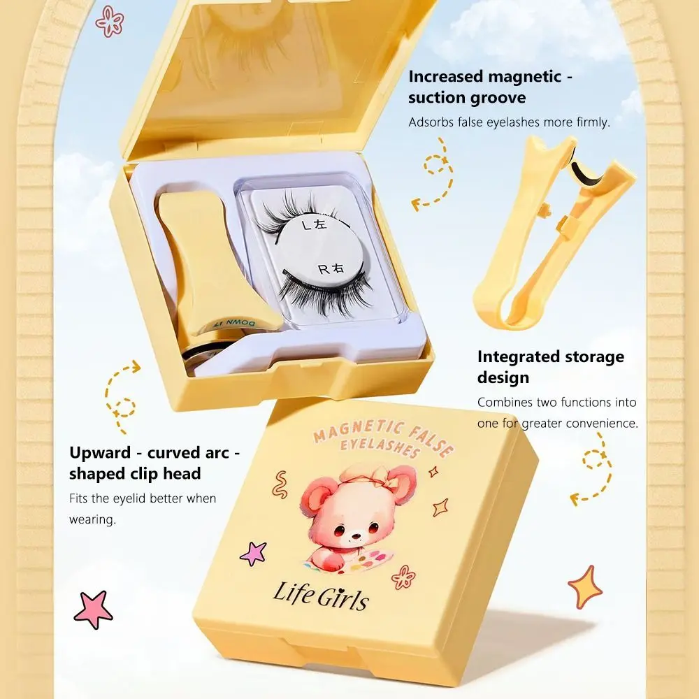 Professionelle Natürliche Nerz Falsche Wimpern Handgemachte Wiederverwendbare Wimpern Curler Verlängerung Werkzeuge 3D Make-Up-Tool Mädchen