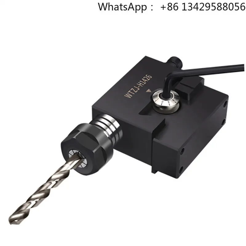 Numerical control lathe tool holder punching micro-adjustable center height fixture drill bit tail seat drill chuck