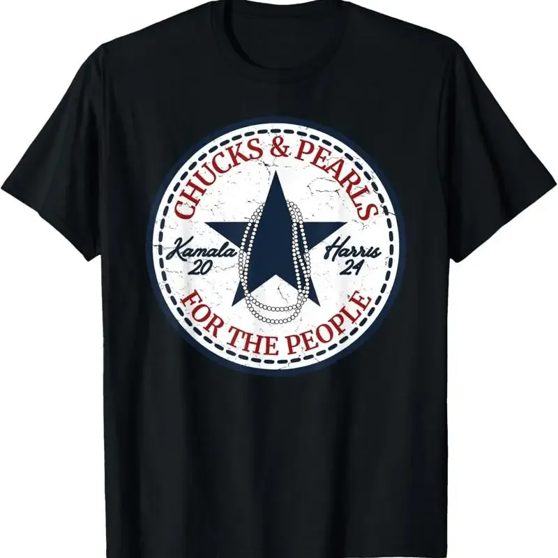 Pearls And Chucks T Shirt Kamala Harris For The People
