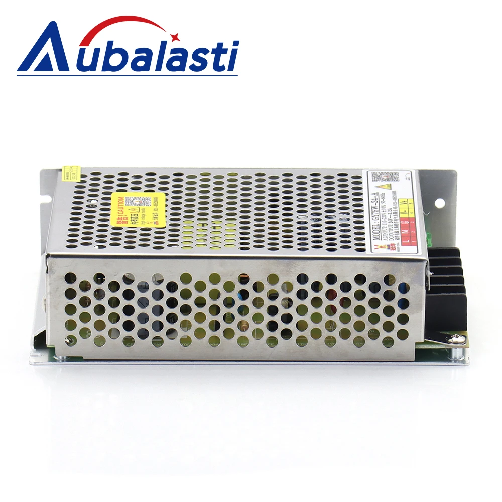 Aubalasti 24V 3A CNC Router Power Switch GY75W-24-A 24V 3A Switch Power Supply Output DC 24V3A