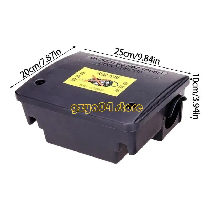 K3KD Compact Roditori Escere Stazioni Secret Trope Trap Boxes per il controllo del mouse interno esterno
