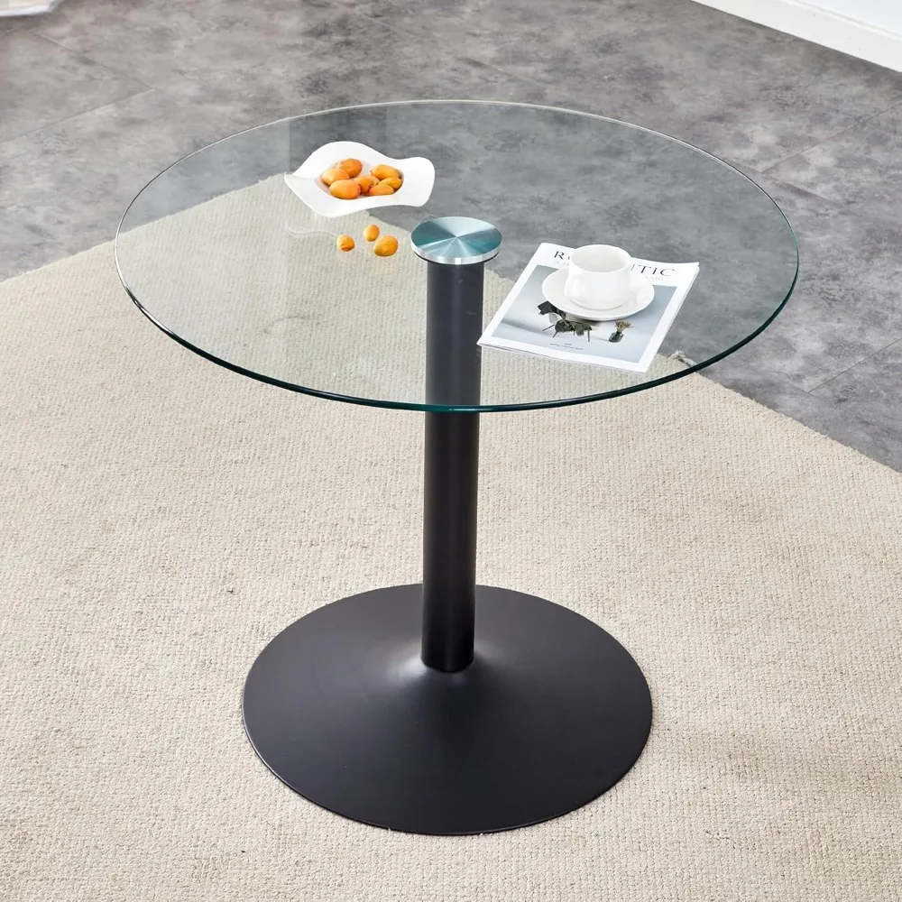 Round Glass Dining Table,35