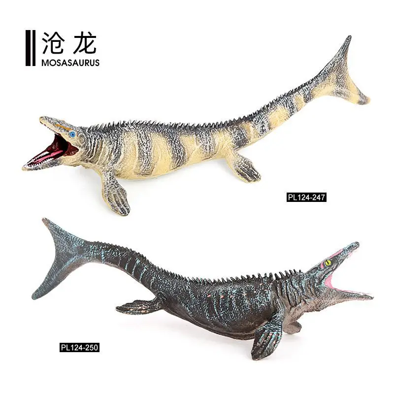 Simulated Dinosaur Animal Model Canglong Haiwang Dragon Ancient Underwater Biological Model Decoration Children's Toy Cognition