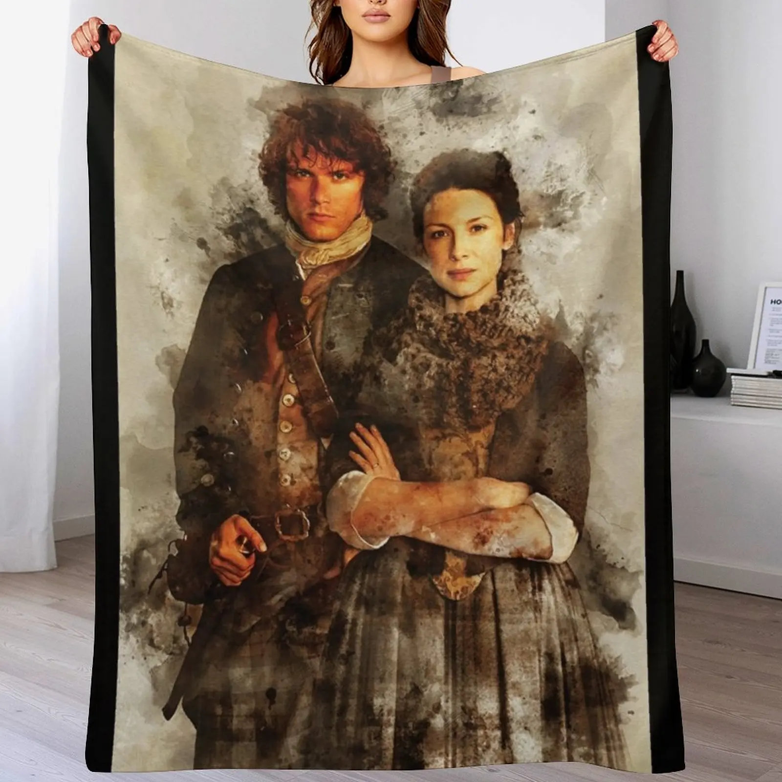 

Legend Lover Outlander Throw Blanket Polar Fashion Sofas Cute Plaid Soft Beds Blankets