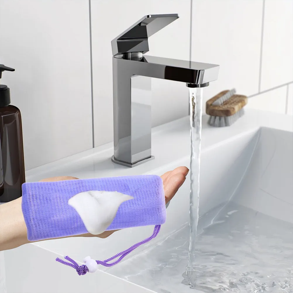 

Набор из 16 дышащих сетчатых мешочков для мыла: легкие чехлы-держатели для твердого мыла, шампуня и скрабов для душа и ванной комнаты