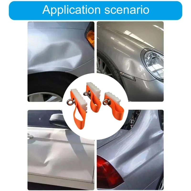 

3PCS CAR DENTEMPREER PULLER Auto листового металла инструмент для формирования металла, подходящий для различных моделей