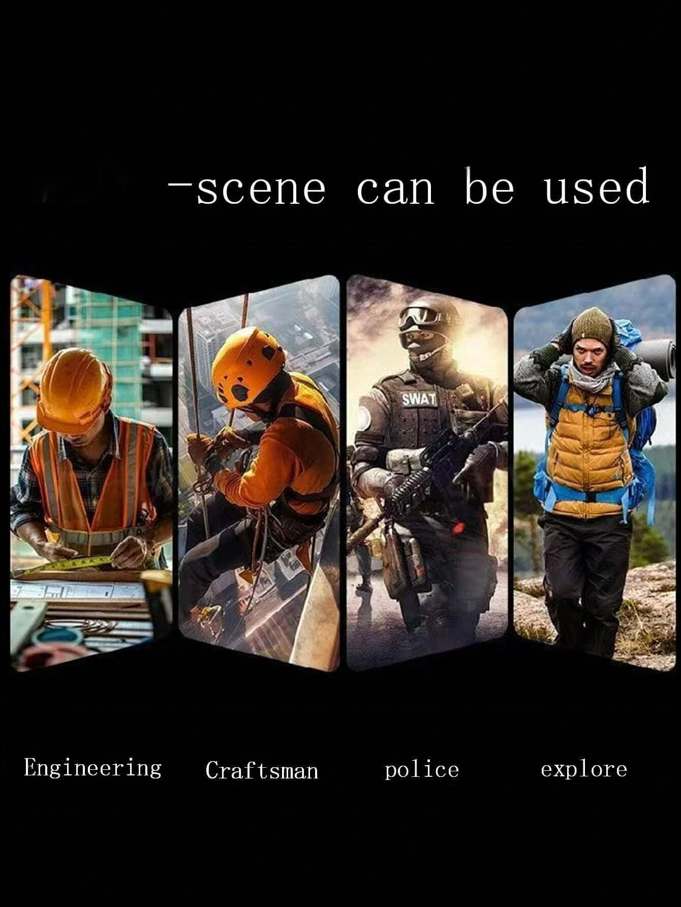 حزام خصر خفيف الوزن، تجعد، كبسولة، مخروطي، مخروطي