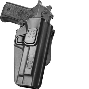 حقيبة حمل بوليمر مخفية ، حافظة مسدس اليد اليمنى ، بيريتا 92FS ، 92FS مع سكة حديدية ، Taurus PT92 ، بيريتا M9 ، ملحق Airsoft ، OWB ، 92 FS أعلى 12 حافظة مبيعات من PT92 - No11