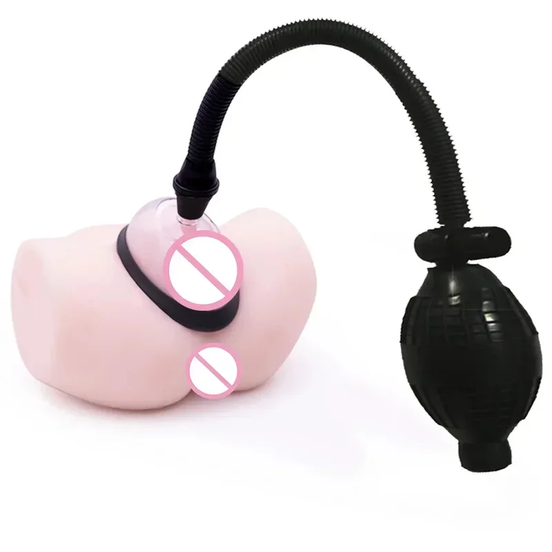 Pussy Vagina Clitoris Sucker Vacuum Bubble for Women Breast Massage Nipple Stimulator Enlarge Pump Cover Adults Sex Toys