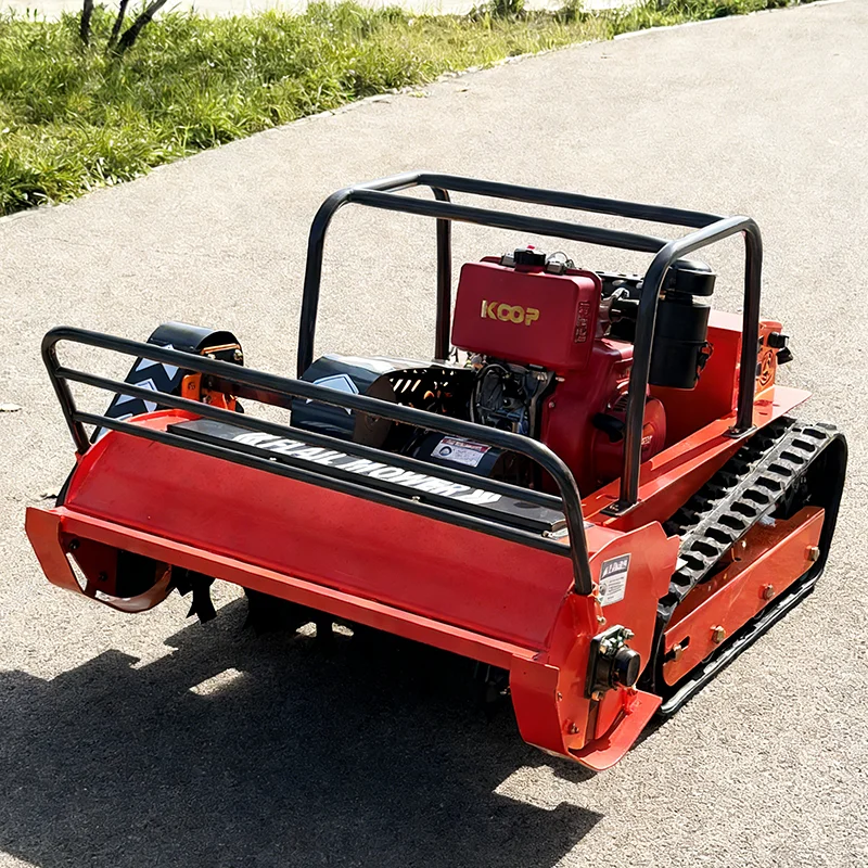 

Customized track grass cutting and crushing machine, wear-resistant and durable, directly supplied by the manufacturer