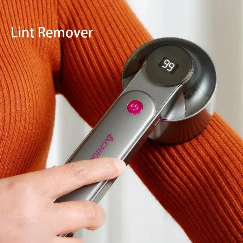 

1PC Smart Lint Remover For Clothes USB Electric Rechargeable Hair Ball Trimmer Fuzz Clothes Sweater Shaver Reels Removal Device